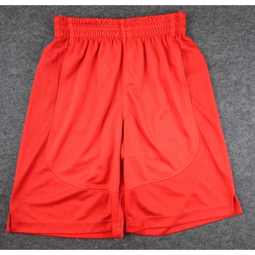 CSG Athletic Shorts Mens Small Red Mesh Basketball Shorts 10" Inseam NWT